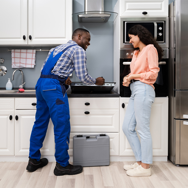 what kind of warranty do you offer on your cooktop repair services in Yalobusha County Mississippi